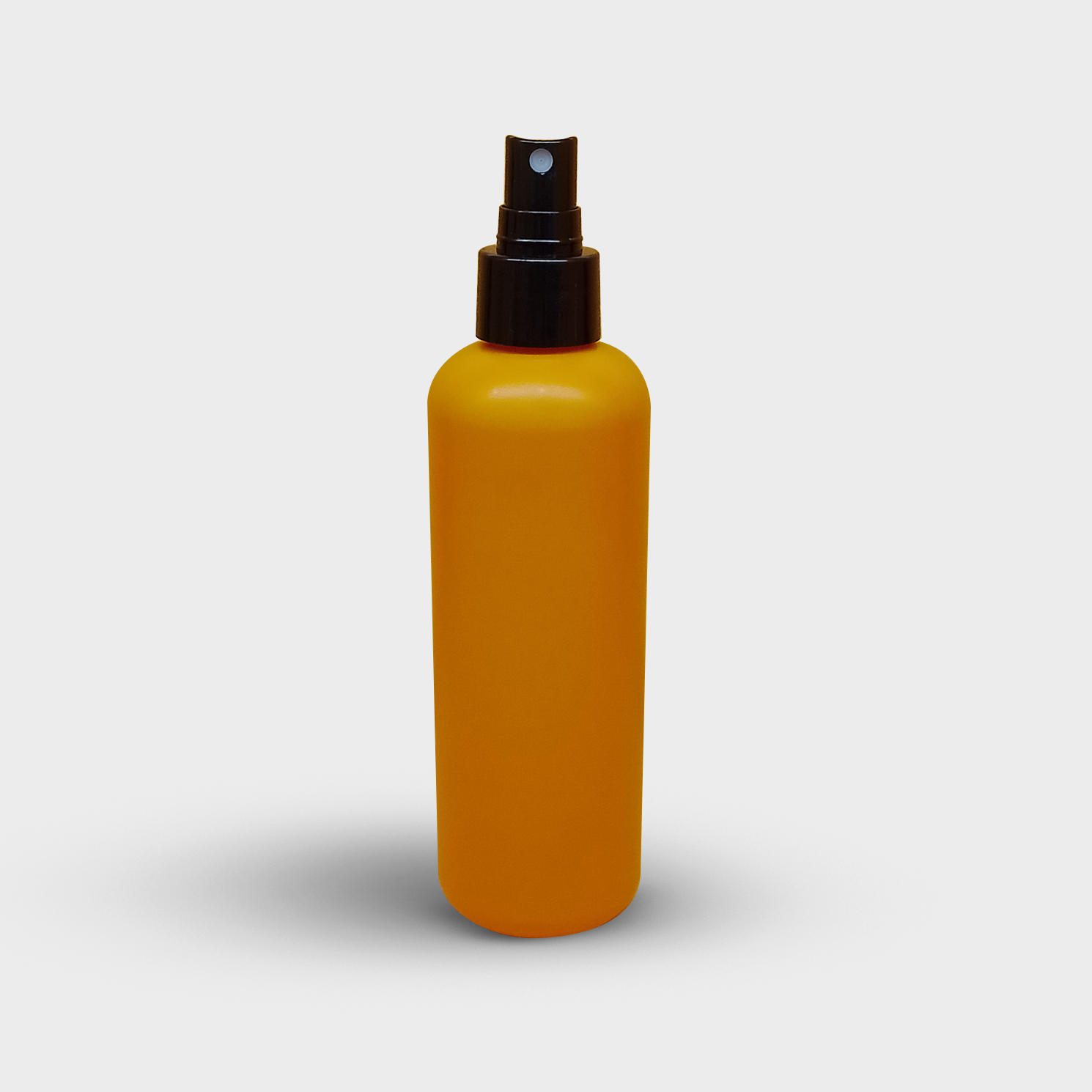 Round spray neck bottle